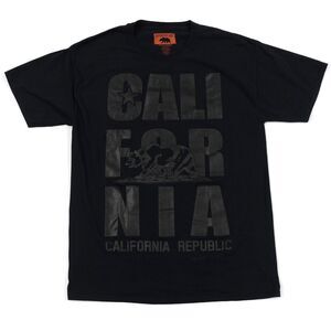 Ring of Fire Men's‎ Large Black California Republic Bear T-Shirt EUC